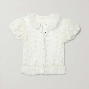 doen regina top in sea salt